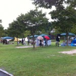 青川手づくり市の様子