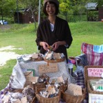 青川手づくり市の様子